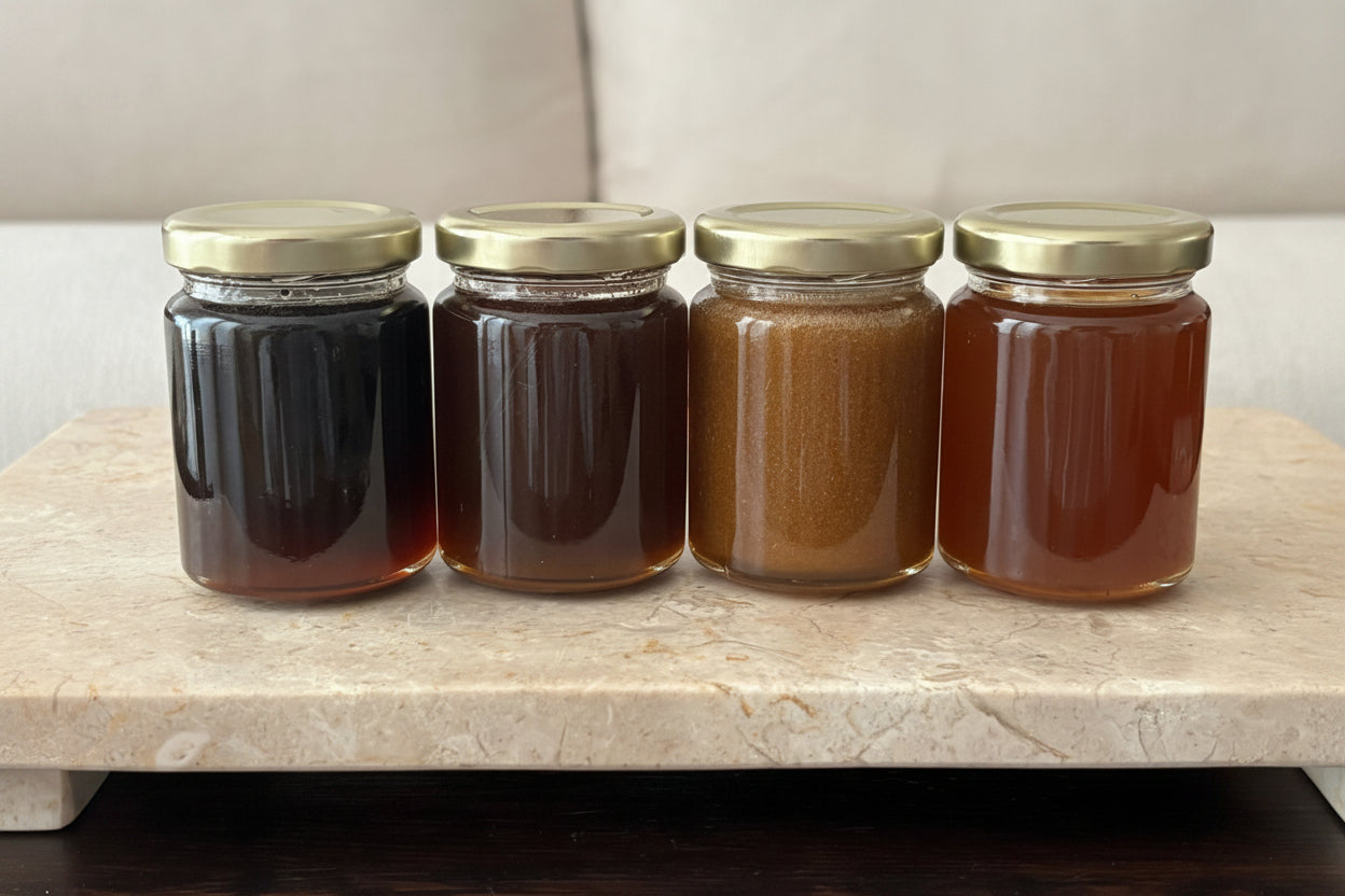 Coffret L'Atelier du Miel — 4 Saveurs d'Exception Apis Adansoni