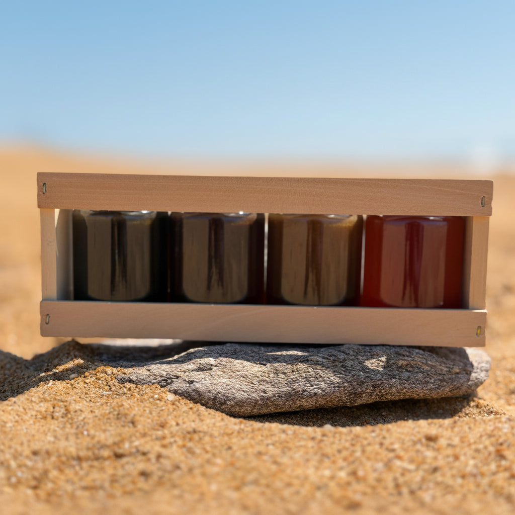 Coffret L'Atelier du Miel — 4 Saveurs d'Exception Apis Adansoni